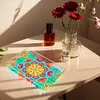 Acrylic Special Shaped Mandala Pattern 5D Diamond Painting Tray Art Craft Decor