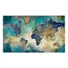(US Local)Map Abstract-Paint By Numbers Kit(80x40cm)