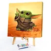 Star Wars - Yoda-Paint by Numbers Acrylic Painting    20*20cm