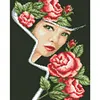 Flower Beauty- 9CT Full Beaded Cross Stitch Kit(38x49cm)