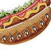 DIY Special Shape Diamond Art Fridge Magnets Sticker Kit (Hot Dog Hamburger)