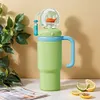 24oz Stainless Steel Whale Fountain Tumbler Perfect for Kids Teens and Adults