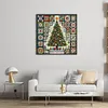 Christmas Tree-14CT Stamped/Counted Cross Stitch 40*40cm/15.75*15.75in