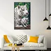 Tigers - 9CT Full Beaded Cross Stitch Kit(35x58cm)