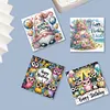 (US Local)6Pcs Xmas Happy Birthday DIY Diamond Painting Greeting Card Rhinestone Painting Card Kit