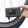 Fast Inflate Portable Pocket Bike Pump with Digital Gauge Bicycle Pump Auto Stop