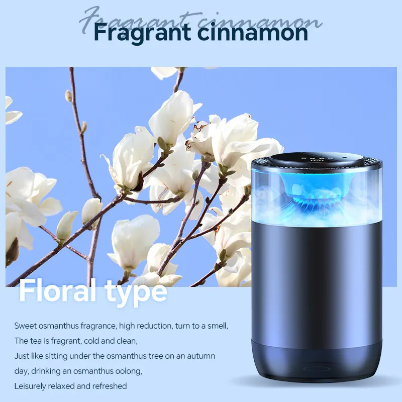 Cloud mist landscape aromatherapy car perfume lasting fragrance cloud mist car fragrance automatic start and stop spray aromatherapy