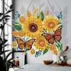 (US Local)DIY Acrylic Special Shaped Diamond Painting Flower Ornament Hanging Kit