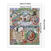Winter-14CT Stamped Cross Stitch 38*49cm/14.96*19.29in