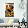 Rooster - Full Round Diamond Painting