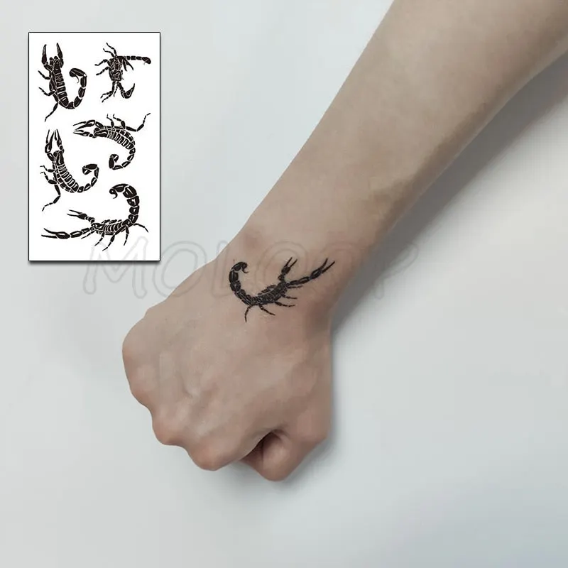 Water Transfer Tattoo Sexy Running Horse Anime Tattoo Body Art Waterproof Temporary Fake Flash Tattoo for Man Woman 10.5*6cm