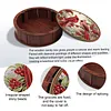 Diamond Painting Snack Box Kit Art Decor Round Snack Box Handmade Art Decoration