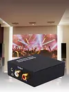 192KHz Digital to Analog Audio Converter SPDIF Optical to L/R RCA Converter