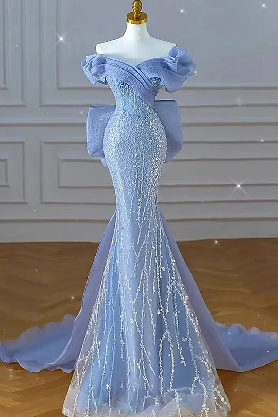 Sequins Prom Dresses