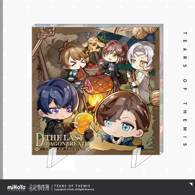 Dragon Breath Series Q Version Acrylic Refrigerator Sticker Decoration [Original Tears of Themis Official Merchandise]