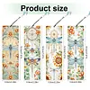 (US Local)4Pcs Special Shape Dragonfly 5D DIY Diamond Painting Bookmark Craft Kit