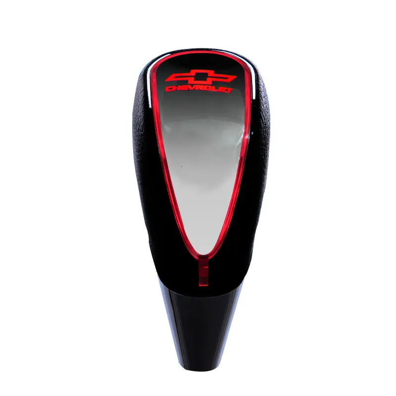 Car manual gear modification head (LED luminous leather feel)