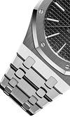 Stainless Steel Black Dial 41mm