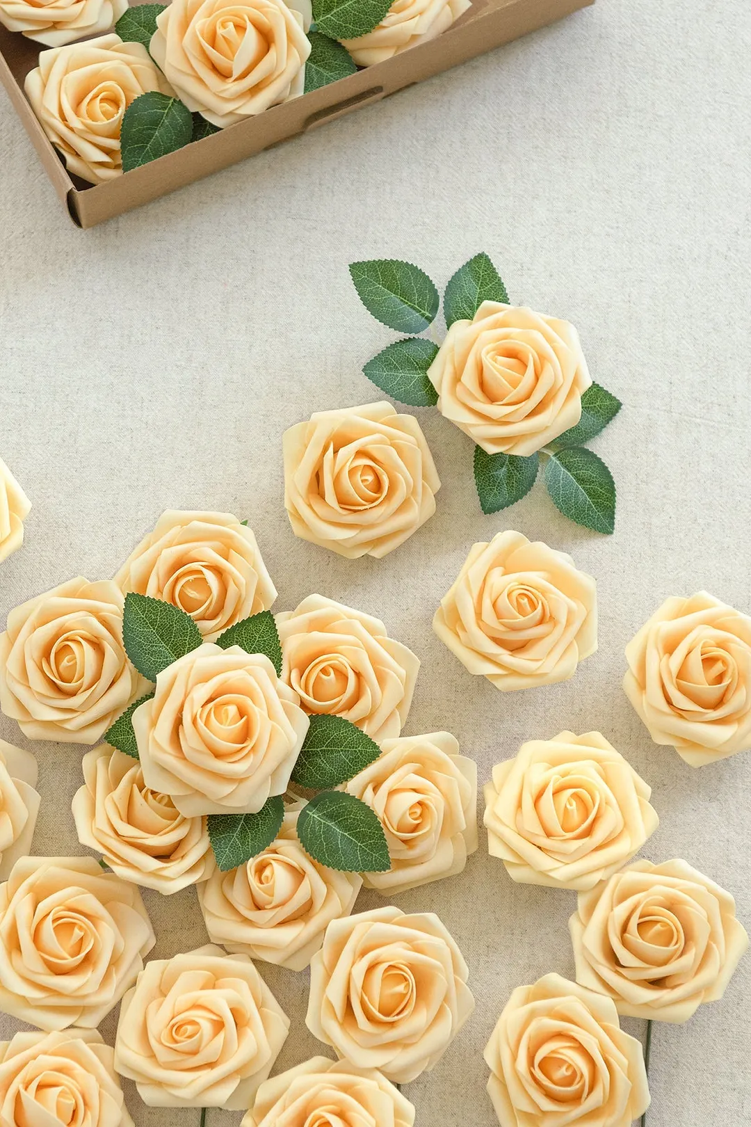 3" Foam Rose with Stem - 56 Colors
