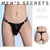 Men's Sexy Thin Waistband U-convex High Elastic Breathable T-back