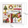 Winter - 14CT Counted Cross Stitch - 27*27cm