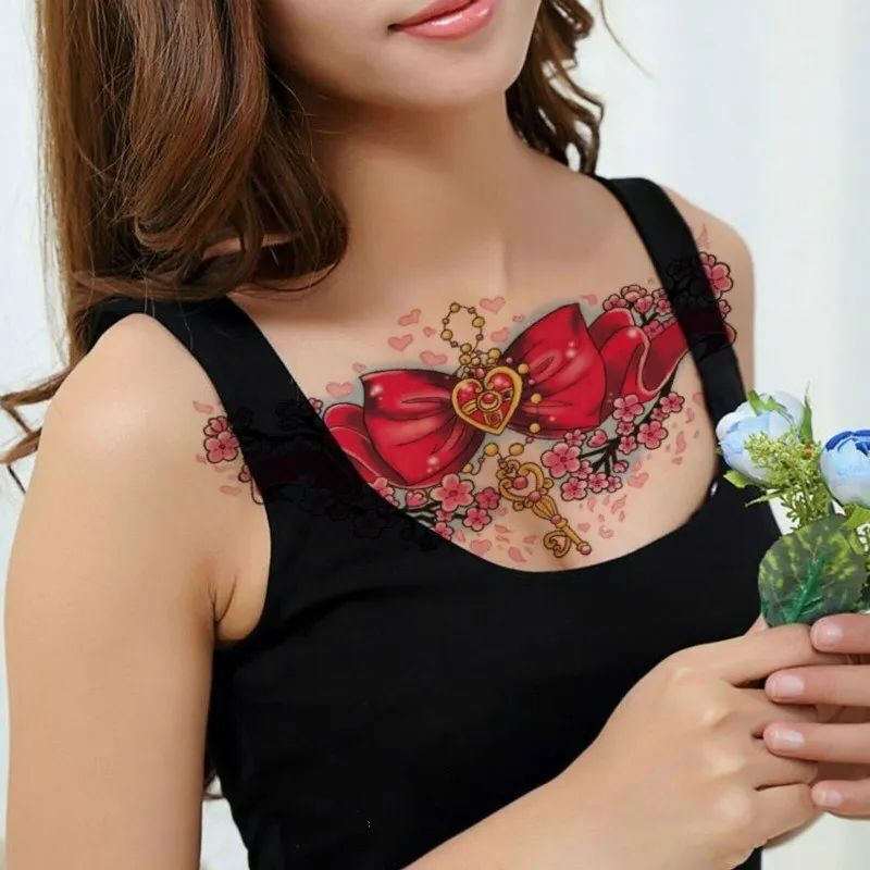 Compass Temporary Tattoo - Wind Rose Compass Rose Waterproof Mens Womens Kids