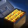 Plastic Fishing Box Minnow Squid Jig Hard Bait Container Hard Lure Sea Tool Case