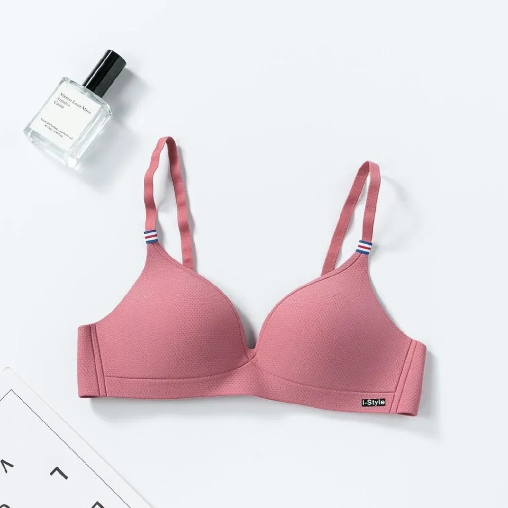 A/B Cup Seamless Bra Women Underwear One Piece Bras Female Brassiere Bralette for Girls Solid Color Breathable Intimate Lingerie