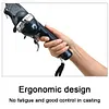 Portable Folding Fishing Rod Telescopic Fishing Pole with Reel Line Travel Rods