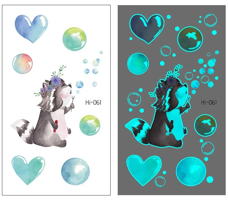 Sdrawing Tattoo Stickers Temporary Moon Star Diamond Planet Festival Carnival Party Glowing Cool Face Tatoo for Men Women