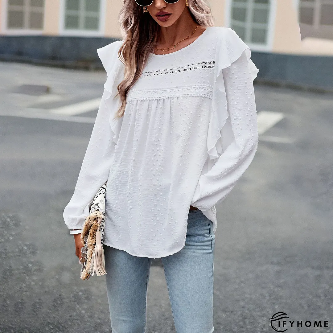 Long Sleeve Vintage Tunic Top | IFYHOME
