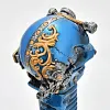 Automotive Accessories Car - Mounted Simulated Skull Warrior, Personalized and Creative Universal Gear Shift Lever