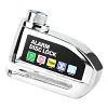 Motorcycle Lock With Alarm|110dB Alarm Sound Disc Brake Lock,Motorcycle Lock Accessories|Waterproof Brake Lock,For Electric Cars,Motorcycle,Moped,Dirt Bike,Road Bikes,Scooter