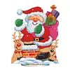 Diamond Painting Crystal Christmas Acrylic Statue Desktop Rhinestone Mosaic Art Kit