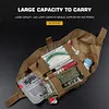 Nylon Micro Med kit Belt Mounted Medical Pouch Trauma Kit Bag for Chest Rig Vest