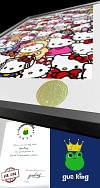 A3 & 4K Size Hello Kitty Family Portrait Decorative Painting - Hello Kitty Decoration Painting - HuangGua Studio