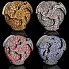 Metal 7-in-1 Fingertip Roulette Dice