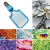 Diamond Art Painting Bead Sorting Tray with Jar for Diamond Art Beads (Blue)