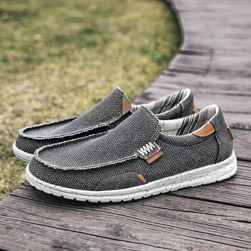 2022 spring new men's canvas casual shoes 