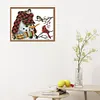 Christmas Animals - 14CT Stamped Cross Stitch Kit(36x29cm)