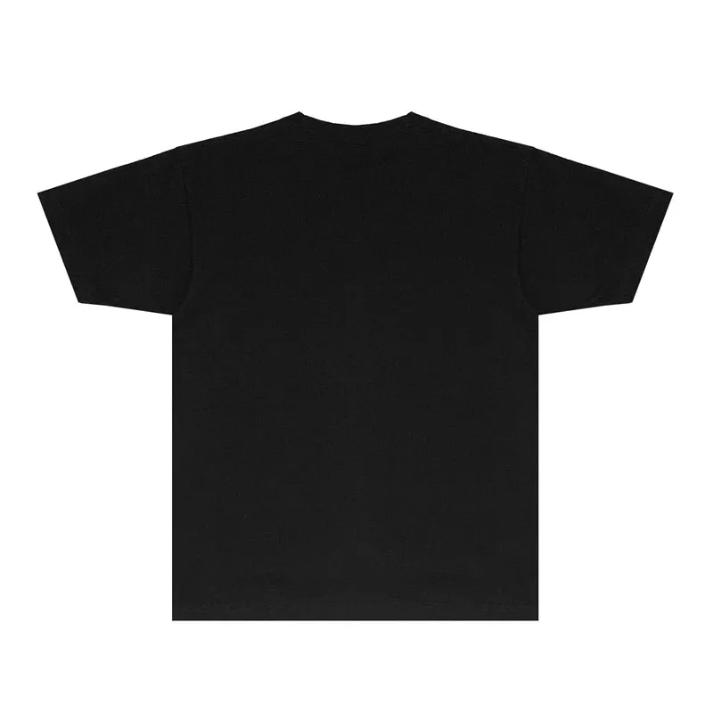Purple 2023 new fashion T-shirt short sleeves
