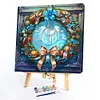 【Limited Stock Sale】Wreath-Paint by Numbers Acrylic Painting 40*40CM