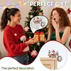(US Local)DIY Xmas Diamond Painting Wooden Door Decoration for Feiend Gifts (Santa Claus)