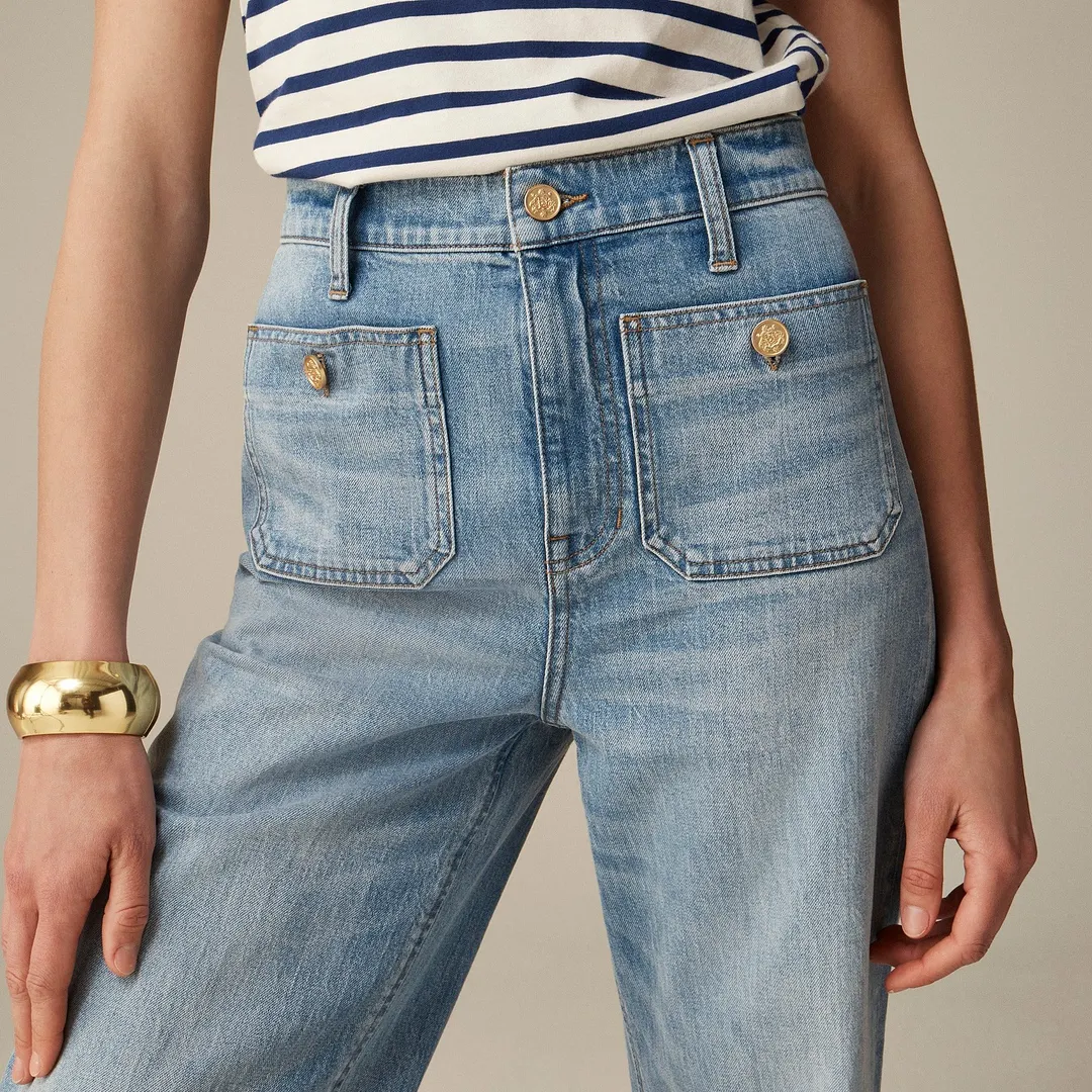 Tummy Control Sailor Wide Leg Trouser(Buy 2 Free Shipping)