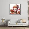 (Multi Style)[Multi-Style]Vegetable Gnome-Full Embroidery 3 Strands 11CT Stamped Cross Stitch-45*45CM