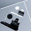 5 in 1 Wireless Charger with Alarm Clock, Magnetic Wireless Charger Stand for Phone, Watch, Earphones