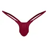  Men's Low-Rise Underwear G-String Underpants Thong Back Open Plus Size Bikini Bulge Pouch Underwear