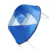 Foldable Boat Wind Sail Paddle Sailing Canoe Boat Wind Window (Red)