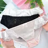 Bronzing star lace ice silk briefs
