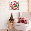 >SALE<5D DIY Partial Special Shaped Drill Diamond Painting Christmas Atmosphere30x30cm